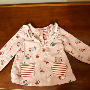 Baby Boden size 12-18 month girls holiday/ Christmas top
